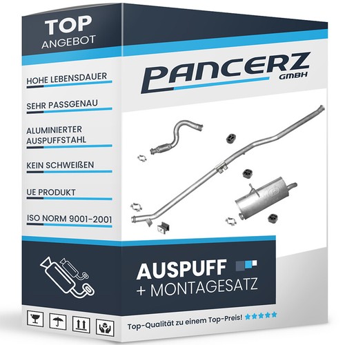 Auspuffanlage für citroen - auspuffanlage,